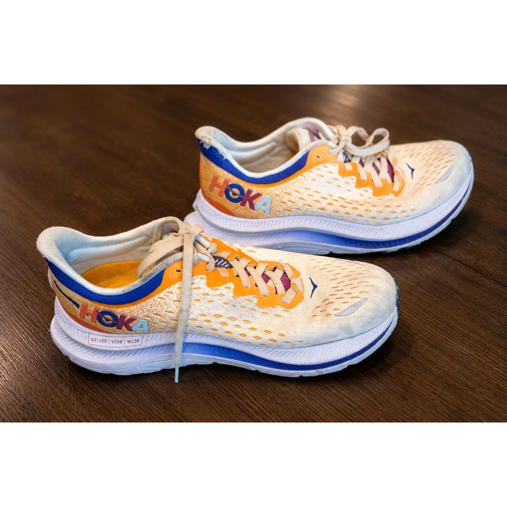 Hoka Kawana Womens 7.5 Running Shoes Summer Song Blue Fog 1123164 SBBN